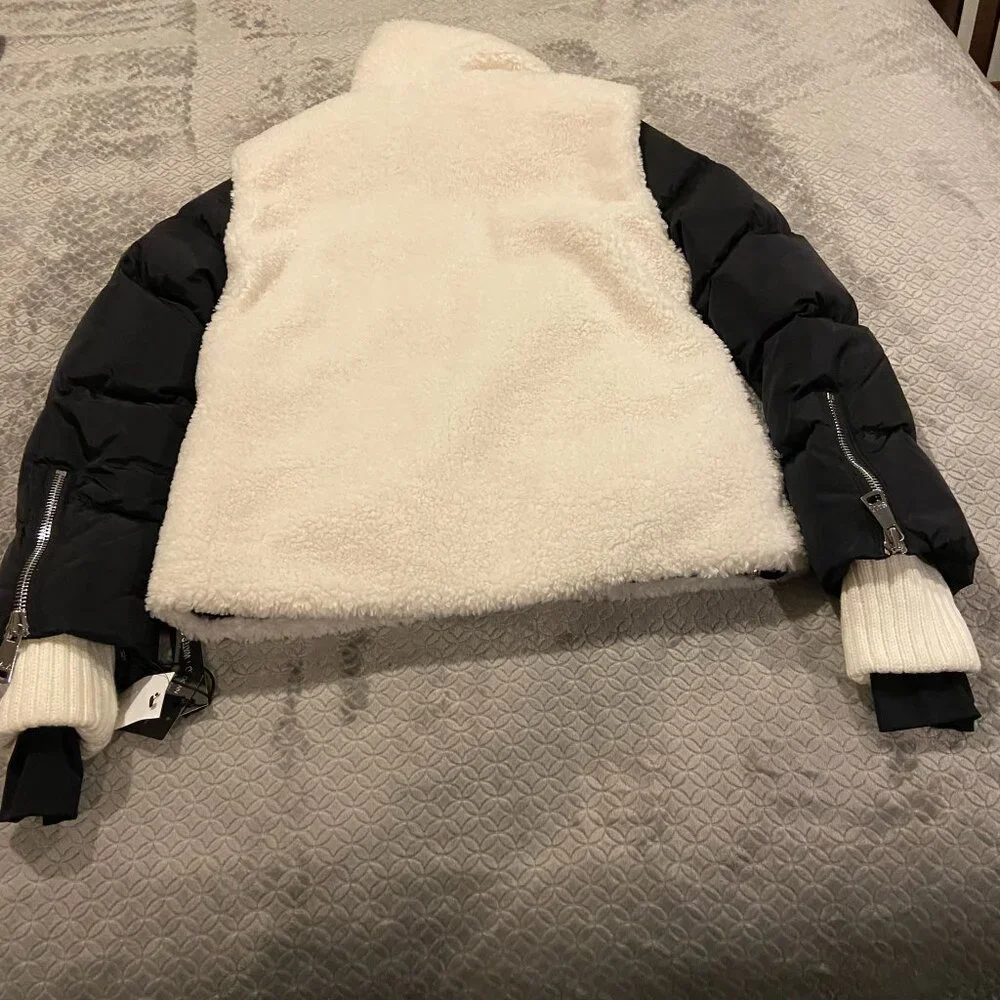 NWT SAM. Women’s Wylie Sherpa Puffer Jacket SOLD OUT STYLE! Sz L - Picture 10 of 12